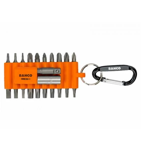 Bahco 1/4"-Bitsatz Im Gummihalter Für Schlitz-, Phillips-, Pozidriv- Und TORX-Schrauben - 22-tlg. 4 Bahco 1/4"-Bitsatz Im Gummihalter Für Schlitz-, Phillips-, Pozidriv- Und TORX-Schrauben - 22-tlg. – Bild 2