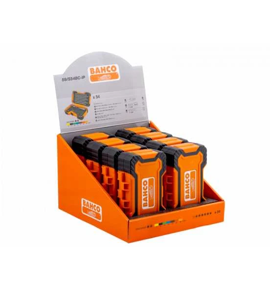 Bahco 1/4"-Bitsatz Für Schlitz-, Phillips-, Pozidriv-, Sechskant- Und TORX-Tamper-Schrauben 30 mm × 19 mm × 28 mm - 8 Stk. Pro Kartondisplay 3 Bahco 1/4"-Bitsatz Für Schlitz-, Phillips-, Pozidriv-, Sechskant- Und TORX-Tamper-Schrauben 30 mm × 19 mm × 28 mm - 8 Stk. Pro Kartondisplay