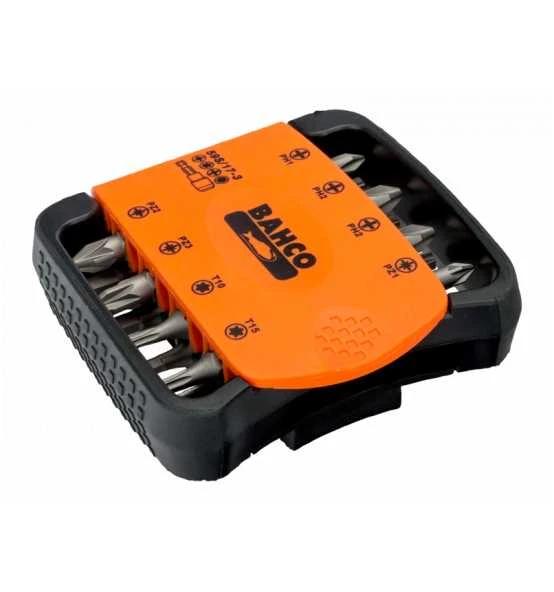 Bahco 1/4" Bitsatz Für Pozidriv-, Phillips-, Innensechskant- Und TORX-Schrauben Mit Sicherungsstift - 17-tlg. 3 Bahco 1/4" Bitsatz Für Pozidriv-, Phillips-, Innensechskant- Und TORX-Schrauben Mit Sicherungsstift - 17-tlg.