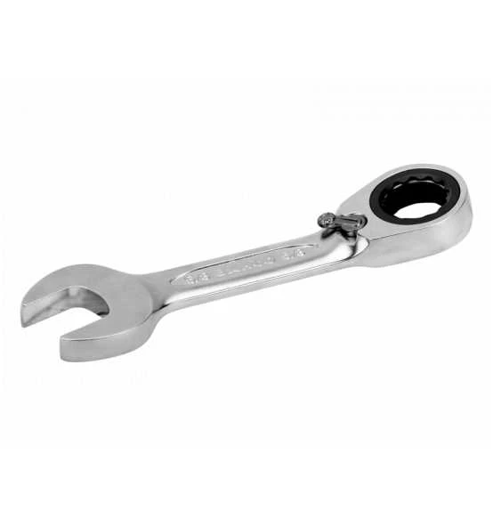 Bahco 5/8"-Knarren-Ring-Maulschlüssel Mit Chrom-Finish, Kurz, 123 mm 3 Bahco 5/8"-Knarren-Ring-Maulschlüssel Mit Chrom-Finish, Kurz, 123 mm