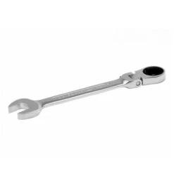 Bahco 7/8" Knarren-Ring-Maulschlüssel Mit Gelenkkopf, Verchromt, 274 mm