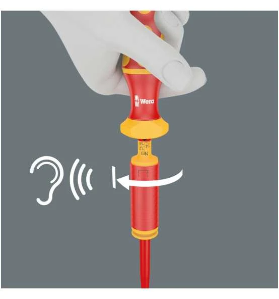 Wera Serie 7400 VDE Kraftform Einstellbare Drehmoment-Handhalter (0,3-3,5 Nm), 7444 VDE X 1,7-3,5 Nm 8 Wera Serie 7400 VDE Kraftform Einstellbare Drehmoment-Handhalter (0,3-3,5 Nm), 7444 VDE X 1,7-3,5 Nm – Bild 6