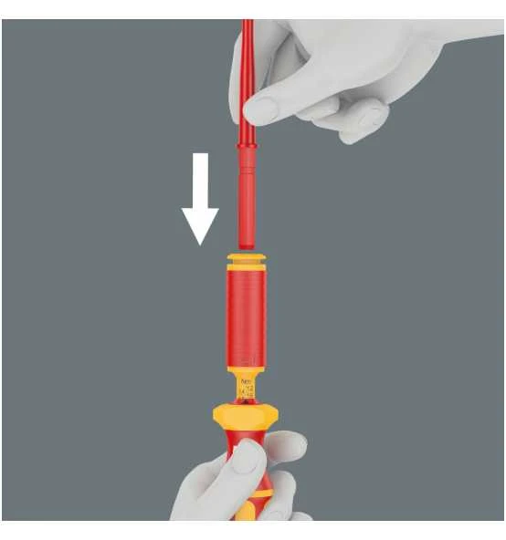 Wera Serie 7400 VDE Kraftform Einstellbare Drehmoment-Handhalter (0,3-3,5 Nm), 7444 VDE X 1,7-3,5 Nm 10 Wera Serie 7400 VDE Kraftform Einstellbare Drehmoment-Handhalter (0,3-3,5 Nm), 7444 VDE X 1,7-3,5 Nm – Bild 8