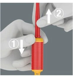 Wera Serie 7400 VDE Kraftform Einstellbare Drehmoment-Handhalter (0,3-3,5 Nm), 7444 VDE X 1,7-3,5 Nm 19 Wera Serie 7400 VDE Kraftform Einstellbare Drehmoment-Handhalter (0,3-3,5 Nm), 7444 VDE X 1,7-3,5 Nm -Werabahco Verkaufe bitaufnahme 1254919 czm