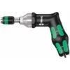 Wera Serie 7400 Kraftform Pistolengriff, Einstellbare Drehmomentschraubendreher (25,0-55,0 In. Lbs.) Mit Rapidaptor Schnellwechselfutter, 7447x25-55in