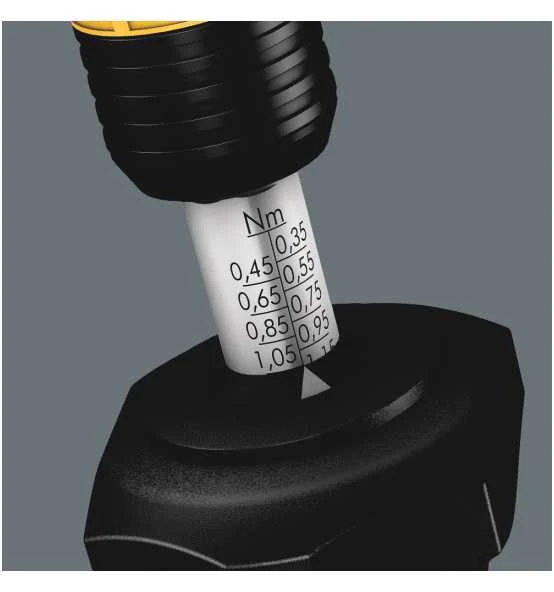 Wera Serie 7400 Kraftform ESD Einstellbare Drehmomentschraubendreher (2,5-29,0 In.lbs.) Mit Rapidaptor Schnellwechselfutter, 7446 ESD X 11-29 In. Lbs. 7 Wera Serie 7400 Kraftform ESD Einstellbare Drehmomentschraubendreher (2,5-29,0 In.lbs.) Mit Rapidaptor Schnellwechselfutter, 7446 ESD X 11-29 In. Lbs. – Bild 5