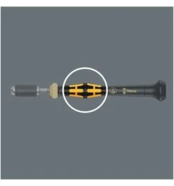 Wera 1460 ESD Kraftform Micro Voreingestellte, Einstellbare Drehmomentschraubendreher (0,02-0,11 Nm) Mit Schnellwechselfutter, 1461 ESD X 0,050 Nm -Werabahco Verkaufe bitaufnahme 762808 czm 1