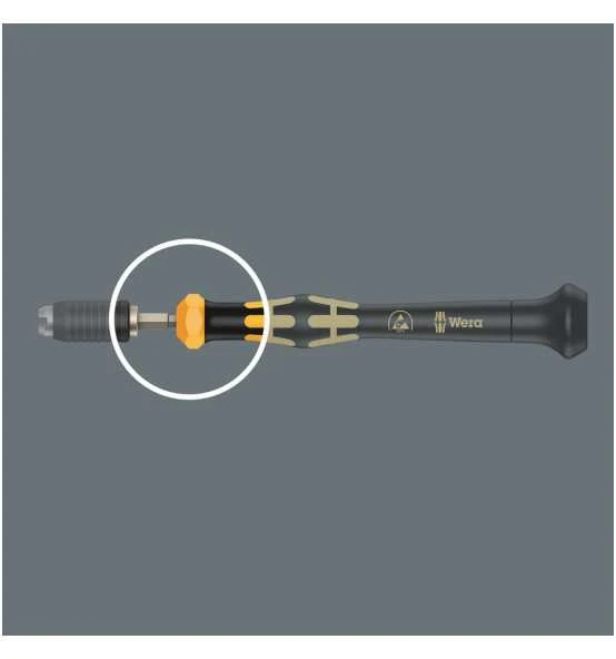 Wera 1460 ESD Kraftform Micro Voreingestellte, Einstellbare Drehmomentschraubendreher (0,02-0,11 Nm) Mit Schnellwechselfutter, 1460 ESD X 0,035 Nm 9 Wera 1460 ESD Kraftform Micro Voreingestellte, Einstellbare Drehmomentschraubendreher (0,02-0,11 Nm) Mit Schnellwechselfutter, 1460 ESD X 0,035 Nm – Bild 7