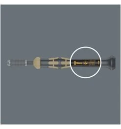 Wera 1460 ESD Kraftform Micro Voreingestellte, Einstellbare Drehmomentschraubendreher (0,02-0,11 Nm) Mit Schnellwechselfutter, 1461 ESD X 0,050 Nm -Werabahco Verkaufe bitaufnahme 762813 czm 1