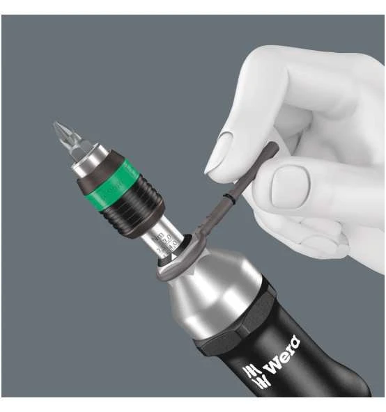 Wera Serie 7400 Kraftform Pistolengriff, Einstellbare Drehmomentschraubendreher (25,0-55,0 In. Lbs.) Mit Rapidaptor Schnellwechselfutter, 7447x25-55in 6 Wera Serie 7400 Kraftform Pistolengriff, Einstellbare Drehmomentschraubendreher (25,0-55,0 In. Lbs.) Mit Rapidaptor Schnellwechselfutter, 7447x25-55in – Bild 4