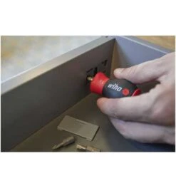 Wiha Schraubendreher Mit Bit Magazin Magnetisch Schlitz, Phillips Mit 6 Bits, Stubby, 1/4" (33736) -Werabahco Verkaufe bithalter 1277037 czm