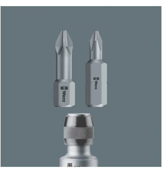 Wera 784 B 3/8"-Verbindungsteile Mit Wera-Schnellwechselfutter, 784 B/1 X 1/4" X 43 Mm 4 Wera 784 B 3/8"-Verbindungsteile Mit Wera-Schnellwechselfutter, 784 B/1 X 1/4" X 43 Mm – Bild 2
