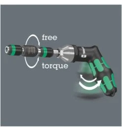 Wera 889/4/1 F Rapidaptor Freilauf-Bithalter Für Drehmomentschraubendreher Mit Pistolengriff, 1/4" X 64 Mm -Werabahco Verkaufe bithalter 808257 czm