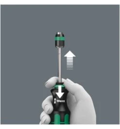 Wera 817 R SB Bits-Handhalter Mit Rapidaptor Schnellwechselfutter, 1/4" X 133 Mm -Werabahco Verkaufe bithalter 809798 czm