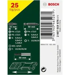 Bosch Mini-X-Line-Schrauberbit-Set, 25-tlg.