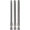 Bosch Schrauberbit-Set Extra-Hart, 3-tlg., PZ1, PZ2, PZ3, 89 Mm