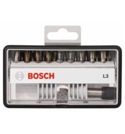 Bosch Schrauberbit-Set Robust Line L Extra-Hart, 18 + 1-tlg., 25 Mm, Sicherh. Bits -Werabahco Verkaufe bosch bit satz 287625 czm