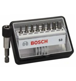 Bosch Schrauberbit-Set Robust Line S Extra-Hart, 8 + 1-tlg., 25 Mm, Torx
