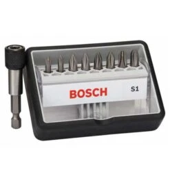 Bosch Schrauberbit-Set Robust Line S Extra-Hart, 8 + 1 Tlg., 25 Mm, PH