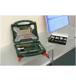 Bosch Bohr- Und Schrauberbit-Set + Dübel-Set, 173-tlg. -Werabahco Verkaufe bosch bit satz 608648 czm