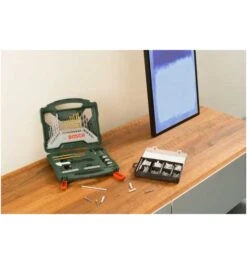 Bosch Bohr- Und Schrauberbit-Set + Dübel-Set, 173-tlg. -Werabahco Verkaufe bosch bit satz 608649 czm