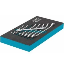 Hazet Doppel-Maulschlüssel Satz, Außen-Sechskant Profil, 6 x 7 - 21 x 22, Anzahl Werkzeuge: 8, Art.Nr. 163-95/8 9 Hazet Doppel-Maulschlüssel Satz, Außen-Sechskant Profil, 6 x 7 - 21 x 22, Anzahl Werkzeuge: 8, Art.Nr. 163-95/8 -Werabahco Verkaufe doppelmaulschluesselsatz 811548 czm 1