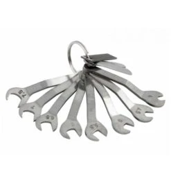 Bahco Satz Metrischer Magneto-Doppelmaulschlüssel Auf Ring, verchromt