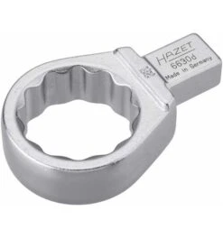 Hazet Einsteck-Ringschlüssel, Einsteck-Vierkant 14 X 18 Mm, Außen-Doppel-Sechskant-Tractionsprofil, 36 Mm