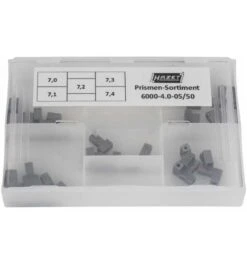 Hazet Prismen-Sortiment 7,0 / 7,1 / 7,2 / 7,3 / 7,4 Mm, 6000-4.0-05/50 5 Hazet Prismen-Sortiment 7,0 / 7,1 / 7,2 / 7,3 / 7,4 Mm, 6000-4.0-05/50 -Werabahco Verkaufe ersatzteil reparatur kalibriersatz 1021762 czm