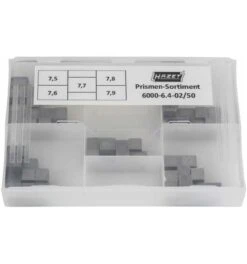 Hazet Prismen-Sortiment 7,5 / 7,6 / 7,7 / 7,8 / 7,9 Mm, 6000-6.4-02/50 -Werabahco Verkaufe ersatzteil reparatur kalibriersatz 1021767 czm