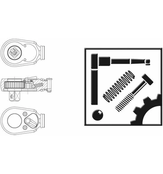 Hazet Prismen-Sortiment 7,0 / 7,1 / 7,2 / 7,3 / 7,4 Mm, 6000-4.0-05/50 3 Hazet Prismen-Sortiment 7,0 / 7,1 / 7,2 / 7,3 / 7,4 Mm, 6000-4.0-05/50