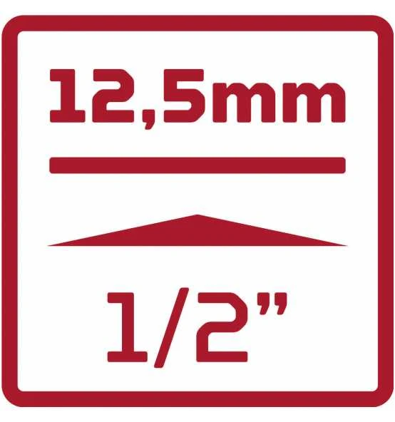 Gedore Schraubendreher-Einsätze 1/2 +Leiste 10-tlg. 5 Gedore Schraubendreher-Einsätze 1/2 +Leiste 10-tlg. – Bild 3