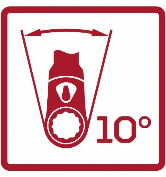 Gedore 2K-Umschaltknarre 3/8 Gekr. 206 Mm RSW10° 6 Gedore 2K-Umschaltknarre 3/8 Gekr. 206 Mm RSW10° – Bild 4