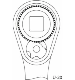 Gedore Hebel-Umschaltknarre 3/8"200 Mm 60Zähne -Werabahco Verkaufe gedore knarren 1388558 czm