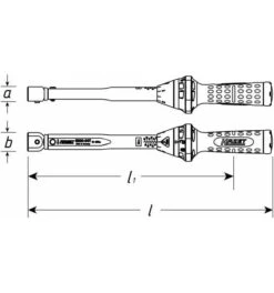 Hazet Drehmoment-Schlüssel, Nm Min-max: 40 - 200 Nm, Toleranz: 3%, Einsteck-Vierkant 14 X 18 Mm, Art.Nr. 5292-3CT -Werabahco Verkaufe hazet drehmoment schluessel 1021754 czm