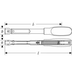 Hazet Drehmoment-Schlüssel, Nm Min-max: 15 - 35 Nm, Toleranz: 2%, Einsteck-Vierkant 9 X 12 Mm, Art.Nr. 6391-35 -Werabahco Verkaufe hazet drehmoment schluessel 1021806 czm