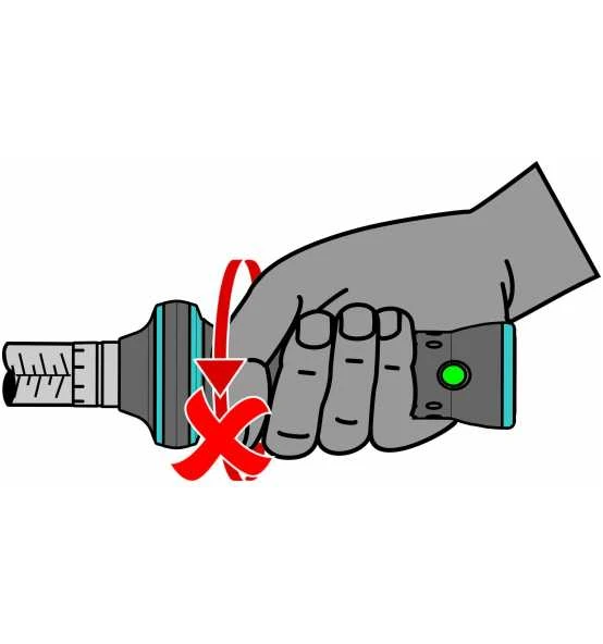 Hazet Drehmoment-Schlüssel, Nm Min-max: 2 - 10 Nm, Toleranz: 2%, Vierkant Massiv 6,3 Mm (1/4"), Art.Nr. 6108-1CT 6 Hazet Drehmoment-Schlüssel, Nm Min-max: 2 - 10 Nm, Toleranz: 2%, Vierkant Massiv 6,3 Mm (1/4"), Art.Nr. 6108-1CT – Bild 4