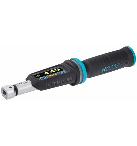 Hazet Elektronischer Drehmoment-/Drehwinkel-Schlüssel, 2.5 - 25 Nm, 1.85 - 18.5 Lbf.ft, Toleranz: 2%, 9 X 12 Mm Einsteck-Vierkant 3 Hazet Elektronischer Drehmoment-/Drehwinkel-Schlüssel, 2.5 - 25 Nm, 1.85 - 18.5 Lbf.ft, Toleranz: 2%, 9 X 12 Mm Einsteck-Vierkant