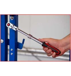 KS Tools 1/2" SlimPOWER Teleskop-Gelenk-Umschaltknarre, 72 Zahn -Werabahco Verkaufe ks tools knarren 689571 czm