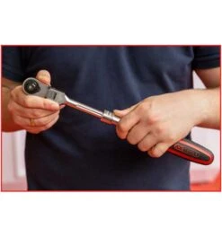 KS Tools 1/2" SlimPOWER Teleskop-Gelenk-Umschaltknarre, 72 Zahn -Werabahco Verkaufe ks tools knarren 689572 czm
