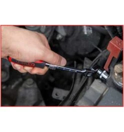 KS Tools 3/8" SlimPOWER Teleskop-Gelenk-Umschaltknarre, 72 Zahn -Werabahco Verkaufe ks tools knarren 689596 czm