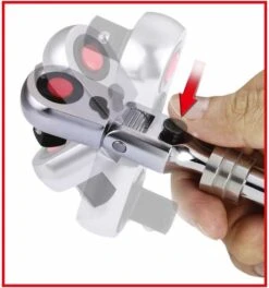 KS Tools 1/2" SlimPOWER Teleskop-Gelenk-Umschaltknarre, 72 Zahn -Werabahco Verkaufe ks tools knarren 689607 czm 1