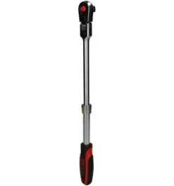 KS Tools 1/2" SlimPOWER Teleskop-Gelenk-Umschaltknarre, 72 Zahn