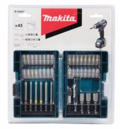 Makita Bit-Set, 43-tlg., PH, PZ, T, H, SL -Werabahco Verkaufe makita bit satz 1461786 czm