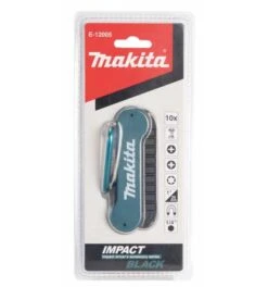 Makita Impact Black Bit-Set, 10-tlg., PH1, PH2, PH3, PZ1, PZ2, PZ3, T15, T20, T30
