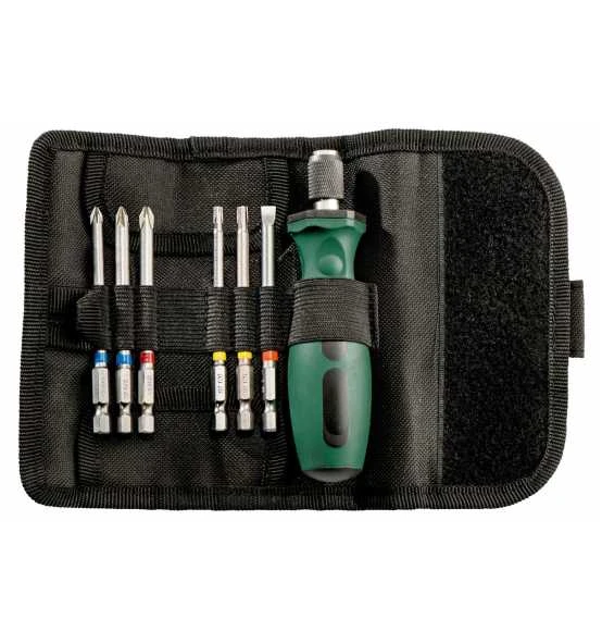 Metabo Bit-Rolltasche SP, 7-tlg. 3 Metabo Bit-Rolltasche SP, 7-tlg.