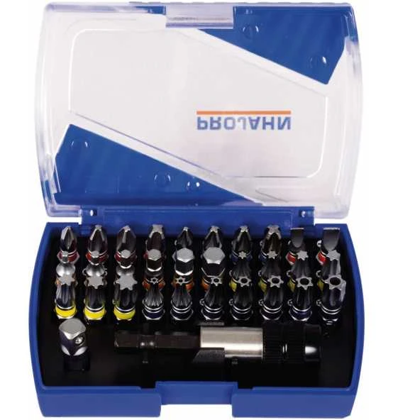 Projahn 1/4" Bit Box Mit Markierten Bits 32-tlg. 3 Projahn 1/4" Bit Box Mit Markierten Bits 32-tlg.