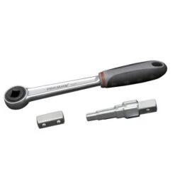 Projahn Umsteckknarren Set 3-tlg. 1/2" Umsteckknarre + Stufenschlüssel + Vierkant