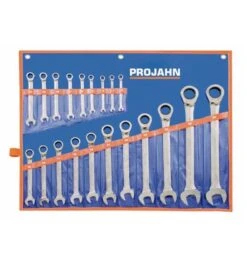 Projahn GearTech Schlüssel Satz Rolltasche 20-tlg., klassik 6 - 7 - 8 - 9 - 10 - 11 - 12 - 13 - 14 - 15 - 16, 17 - 18 - 19 - 21 - 22 - 24 - 27 - 30 -