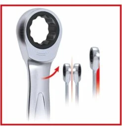 KS Tools GEARplus Ratschenringmaulschlüssel-Satz, 5-tlg. 8-19 Mm -Werabahco Verkaufe ratschen ringmaulschluesselsatz 388972 czm